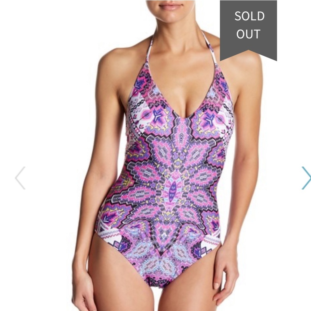 Red Carter Mio One Piece Swim Suit